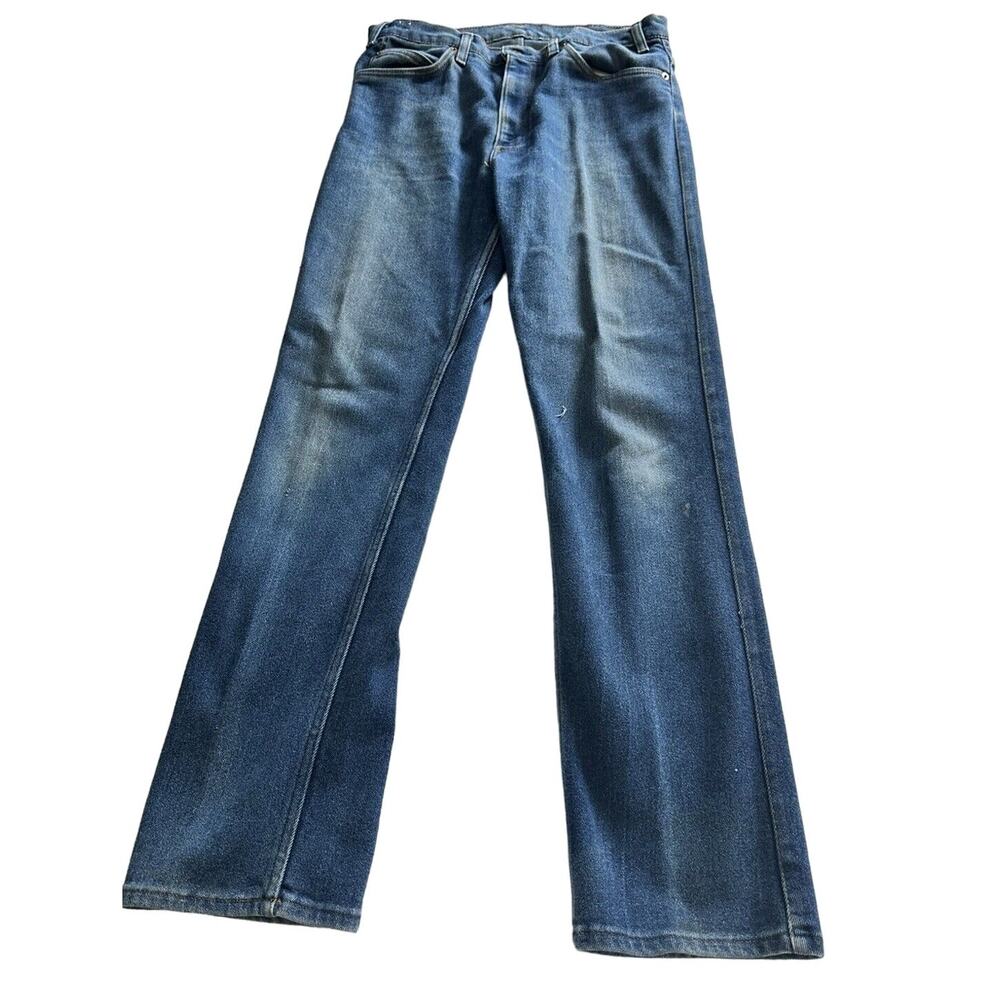 LEVI'S 505 1980's USA MADE TRANSITIONAL VINTAGE JEANS SIZE 34xx34